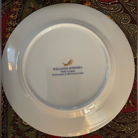NWOT. Set of four Williams-Sonoma salad plates. Never used. Perfect condition. - Picture 6 of 6
